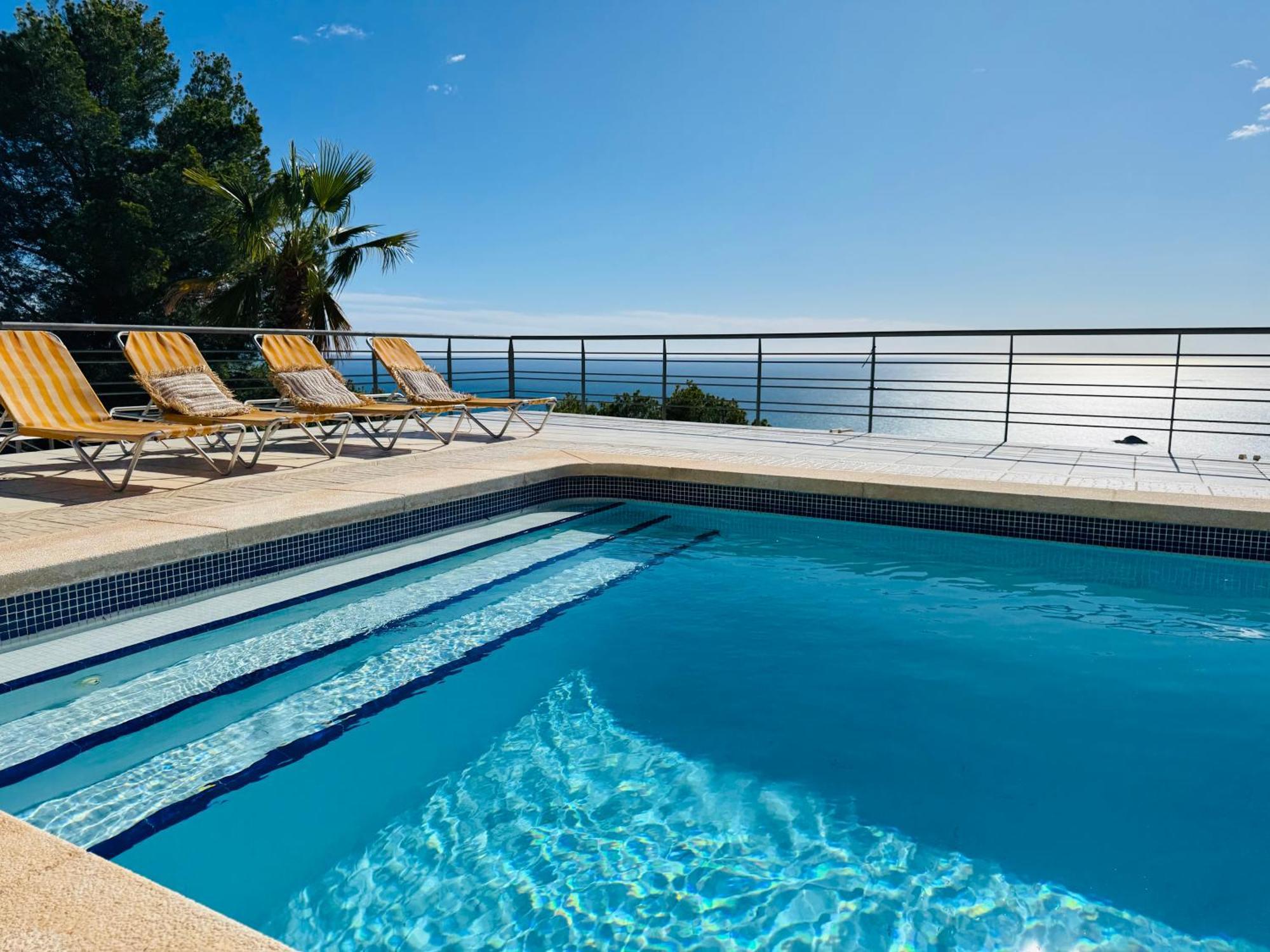Seaview 6Br Villa With Private Pool 阿尔啼 外观 照片